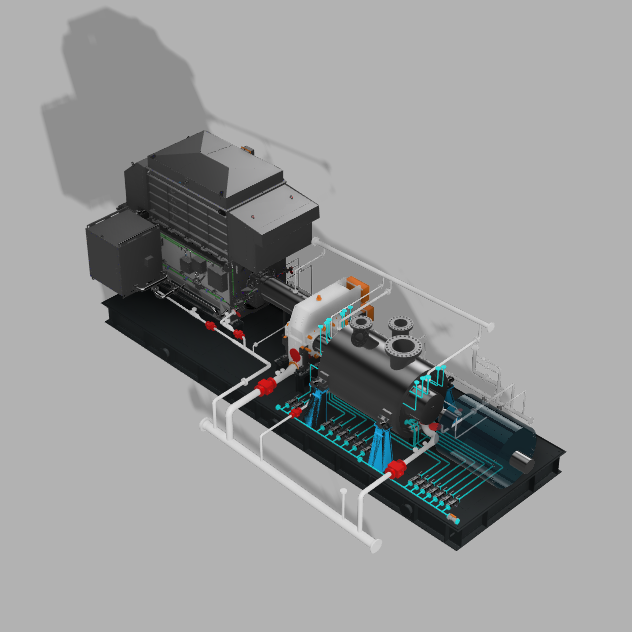Export Gas Compressor Package